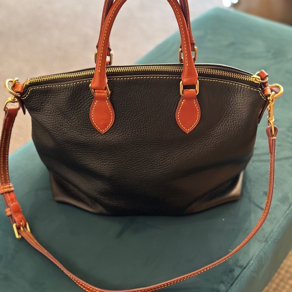 Black leather Dooney - Picture 2 of 2